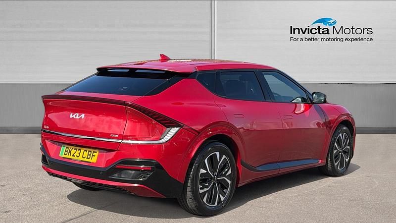 Used Kia EV6 GT-Line 166 kW (226 HP) 2023 Red SUV