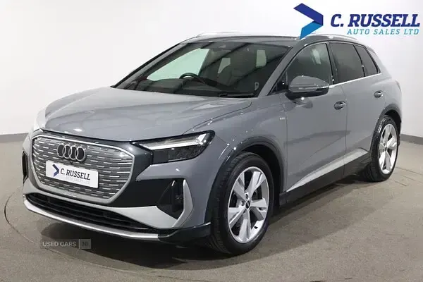 Used Audi Q4 e-tron S-Line 150 kW (204 HP) 2023 Grey SUV