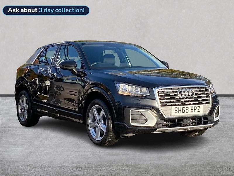 Black Used 2018 Audi Q2 Sport SUV | £12,927 (Fair price) - Image 1/4