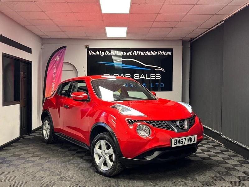 Red Used 2018 Nissan Juke Visia SUV | £5,250 (Super price) - Image 1/4