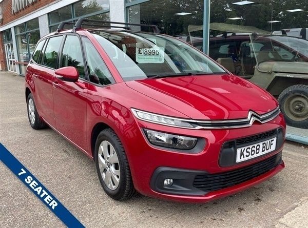 Red Used 2018 Citroën C4 PureTech MPV | £8,995 (Fair price) - Image 1/1