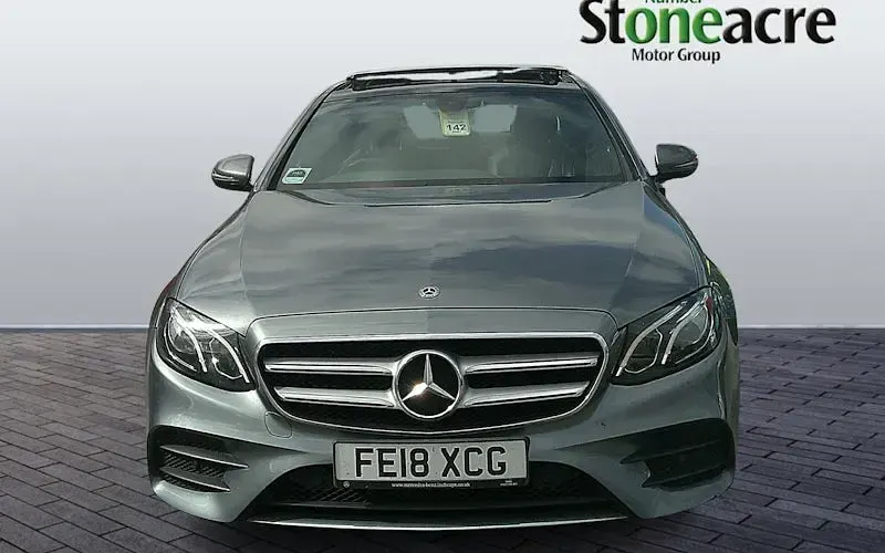 Used Mercedes E220 AMG Line Premium 194 HP (142 kW) 2018 Grey Sedan