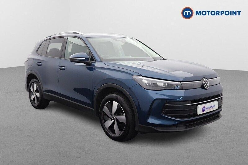 Blue Used 2024 VW Tiguan Match SUV | £31,999 - Image 1/2