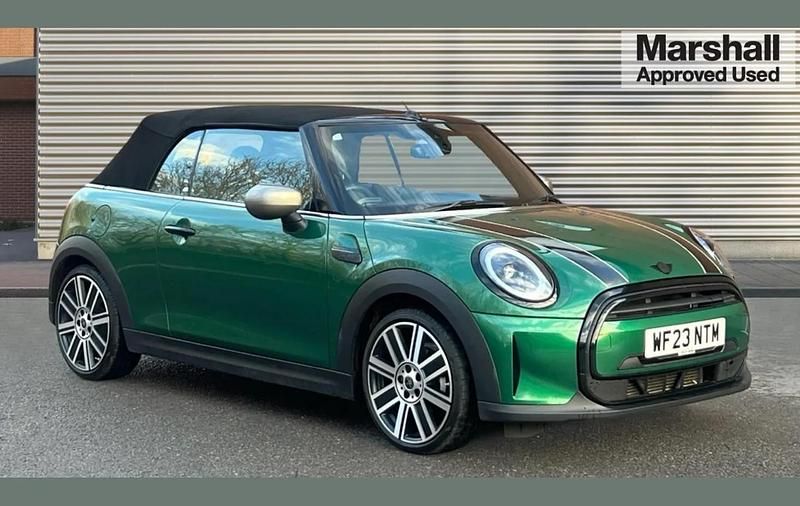 Green Used 2023 Mini Cooper Cabriolet Exclusive Cabriolet | £18,880 (Fair price) - Image 1/4
