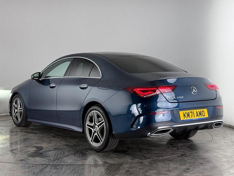 Used Mercedes CLA200 AMG Line Premium 2021 Blue Coupe