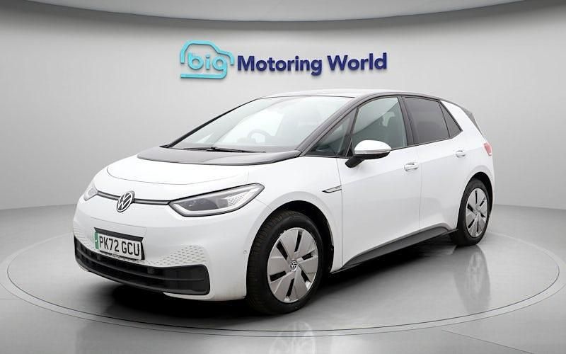 Used VW ID.3 Pro Performance 150 kW (204 HP) 2022 White Hatchback