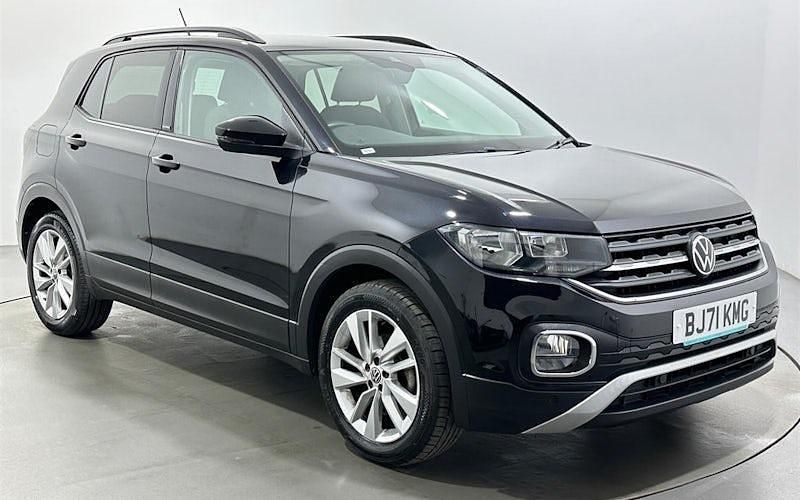Usado VW T-Cross Active 110 HP (80 kW) 2021 Preto SUV
