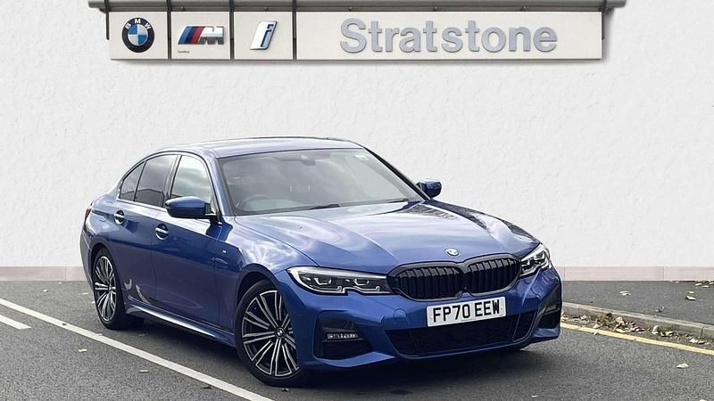 Blue Used 2020 BMW 320 M Sport Sedan | £21,992 (Fair price) - Image 1/4