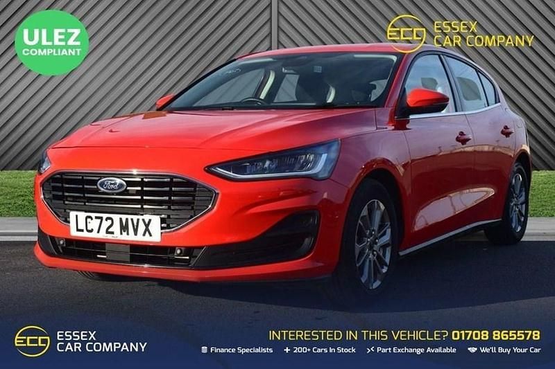 Red Used 2023 Ford Focus Titanium Hatchback | £15,640 (Good price) - Image 1/1
