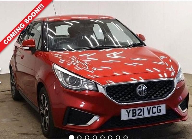 Used MG MG3 Exclusive 106 HP (77 kW) 2021 Red Hatchback