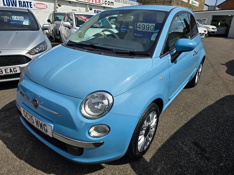 Usado Fiat 500 Pop Star 69 HP (50 kW) 2015 Azul Citadino