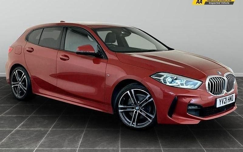 Red Used 2021 BMW 118 M Sport Hatchback | £17,595 (Good price) - Image 1/2