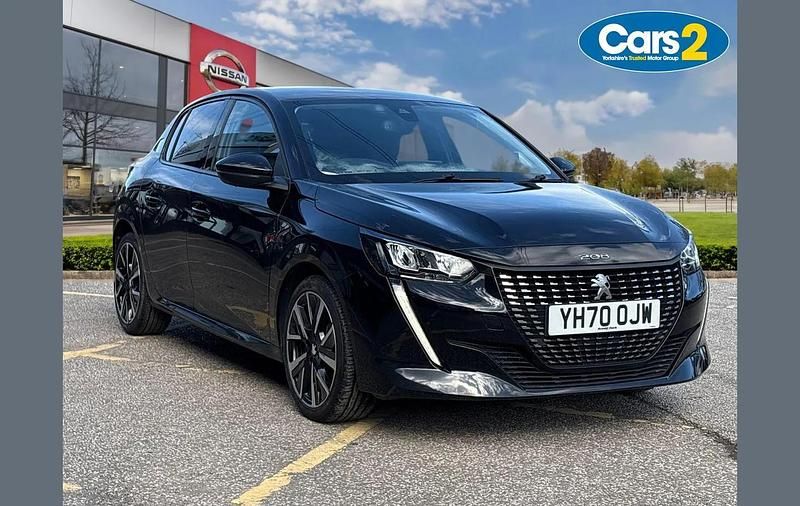 Used Peugeot 208 Allure Premium 101 HP (74 kW) 2020 Black Hatchback