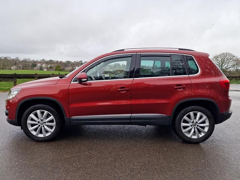 Used VW Tiguan Match 177 HP (130 kW) 2015 Red SUV
