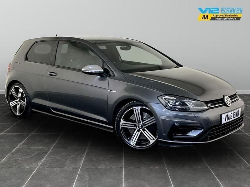 Grey Used 2018 VW Golf VII R Hatchback | £19,995 (Fair price) - Image 1/2