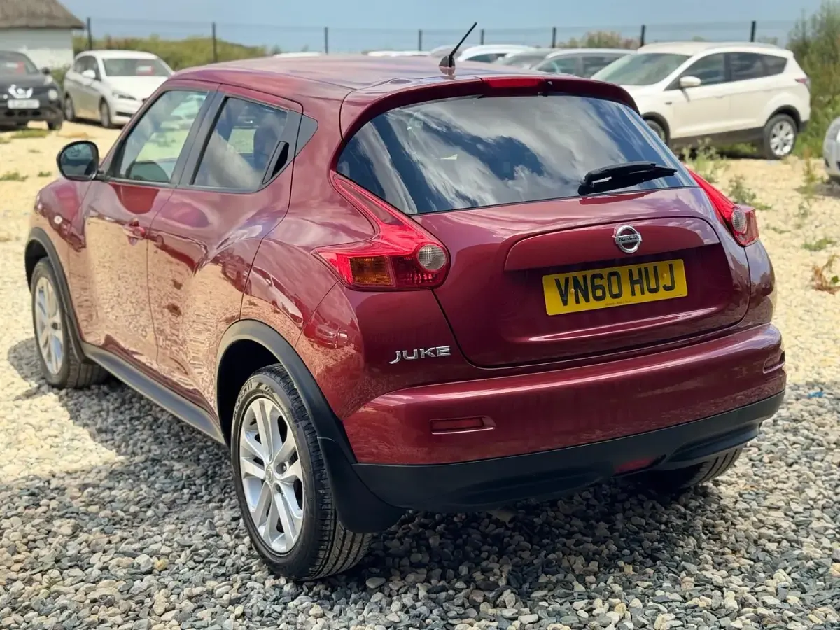 Used Nissan Juke Acenta 2011 Red SUV