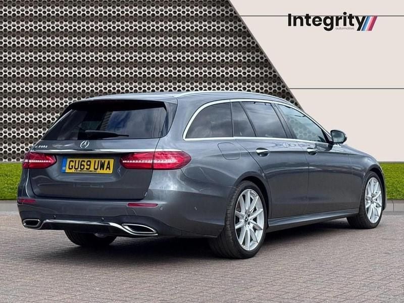 Used Mercedes E350 AMG line 282 HP (207 kW) 2019 Grey Estate