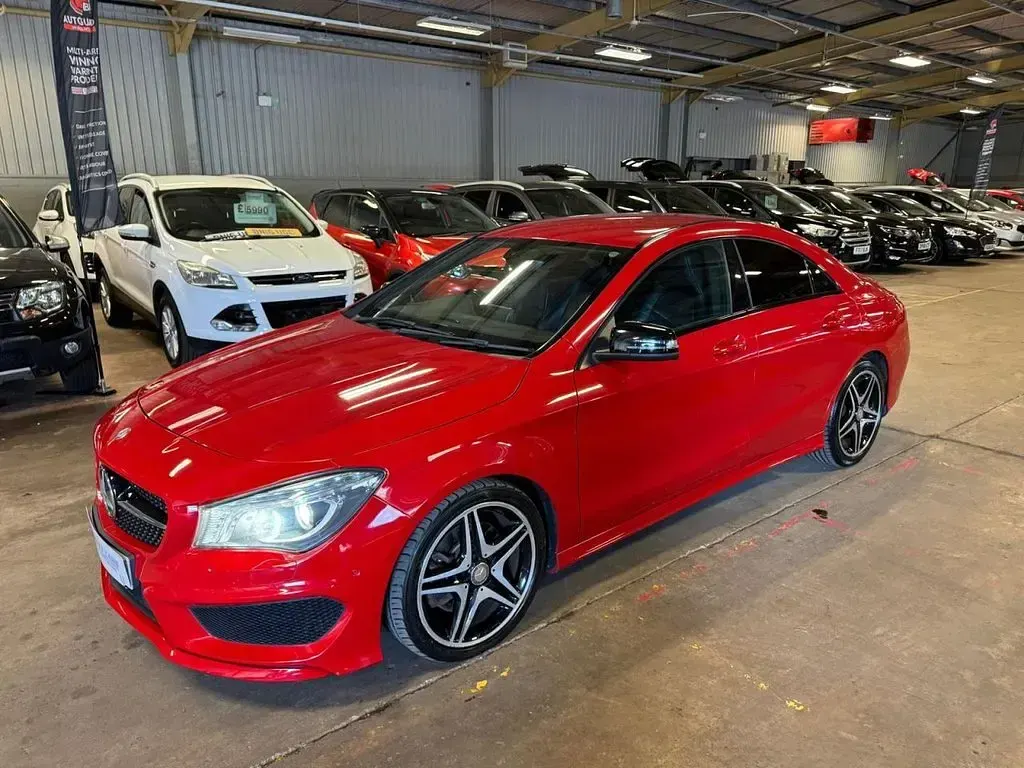 Used Mercedes CLA220 AMG 170 HP (125 kW) 2013 Red Sedan