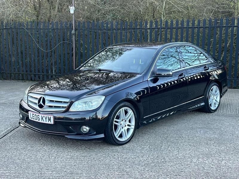 Used Mercedes C320 2009 Black Sedan