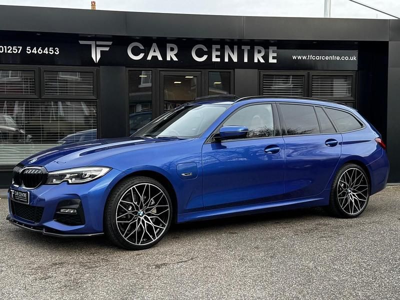 Used BMW 330e M Sport 2021 Blue Estate