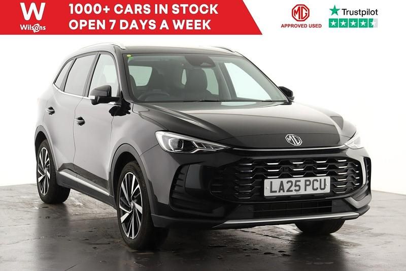 Black Used 2025 MG ZS Trophy Sedan | £19,995 - Image 1/4