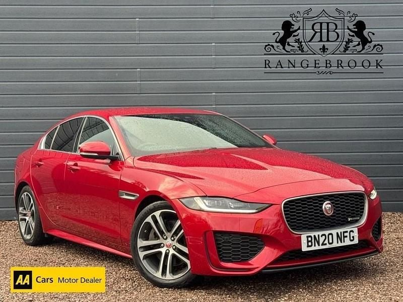 Red Used 2020 Jaguar XE R-Dynamic Sedan | £19,999 (A bit pricey) - Image 1/3
