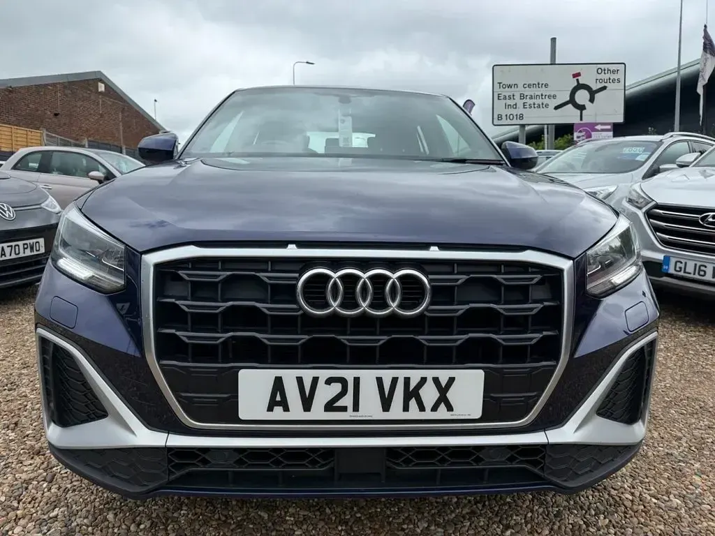 Used Audi Q2 S-Line 150 HP (110 kW) 2021 Blue SUV