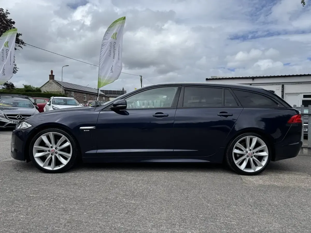 Used Jaguar XF R-Sport 2015 Blue Estate