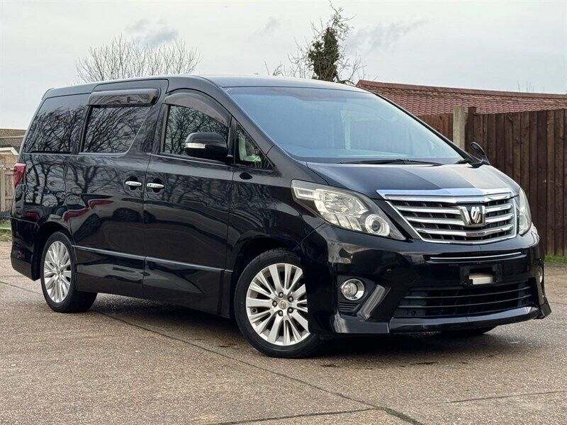 Black Used 2013 Toyota Alphard MPV | £11,995 (Good price) - Image 1/4
