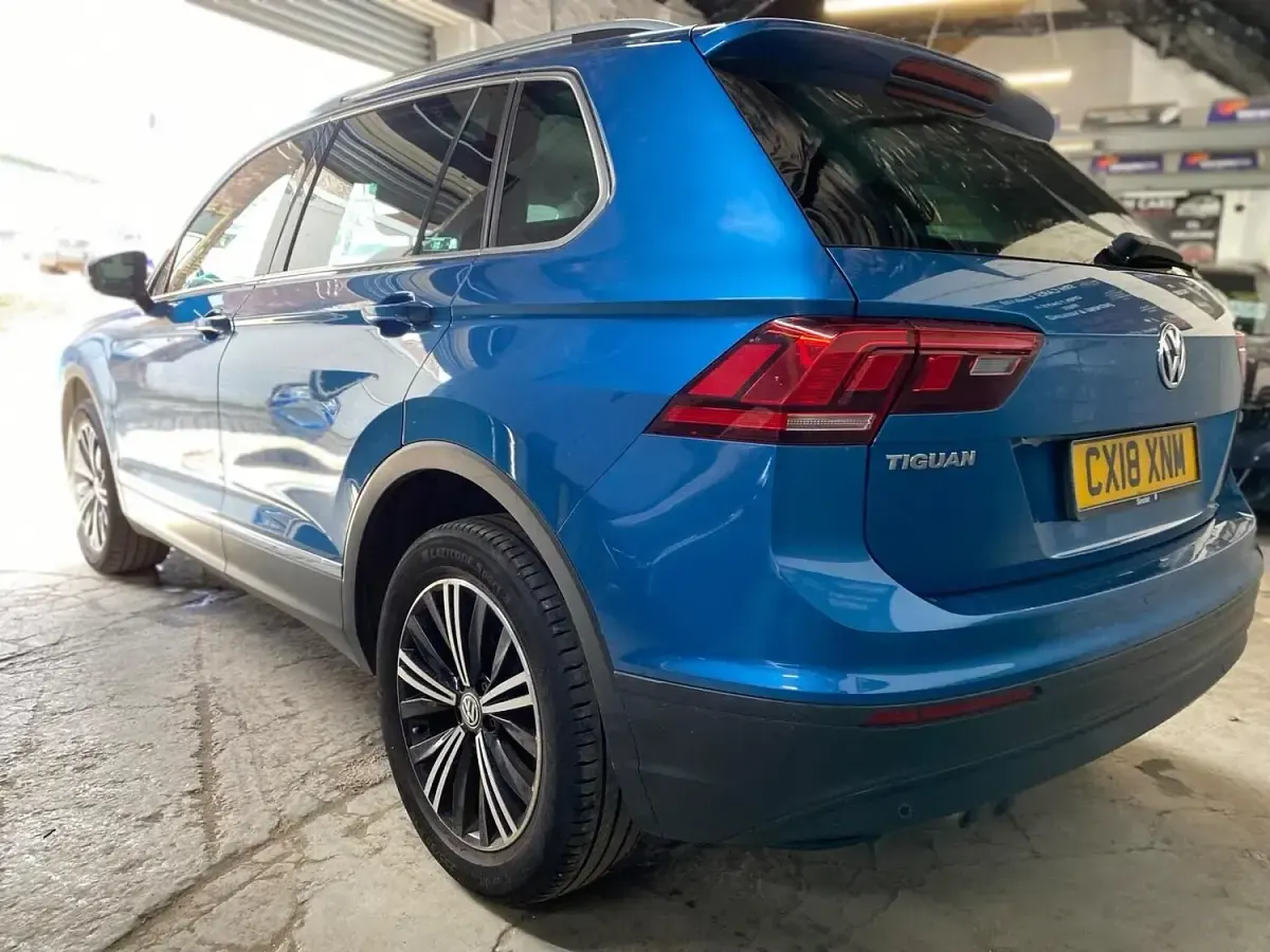Used VW Tiguan SE 150 HP (110 kW) 2018 Blue SUV