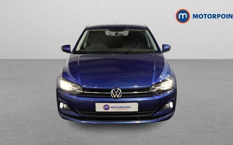 Used VW Polo Match 80 HP (58 kW) 2021 Blue Hatchback