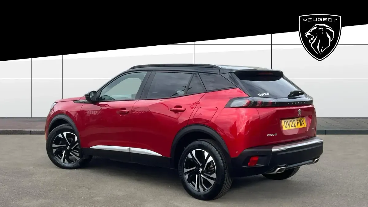 Used Peugeot 2008 GTi 131 HP (96 kW) 2022 Red SUV