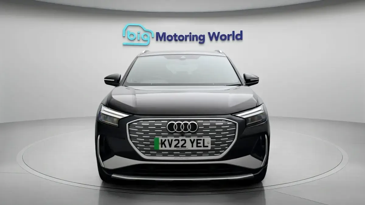 Used Audi Q4 e-tron S-Line 150 kW (204 HP) 2022 Black SUV