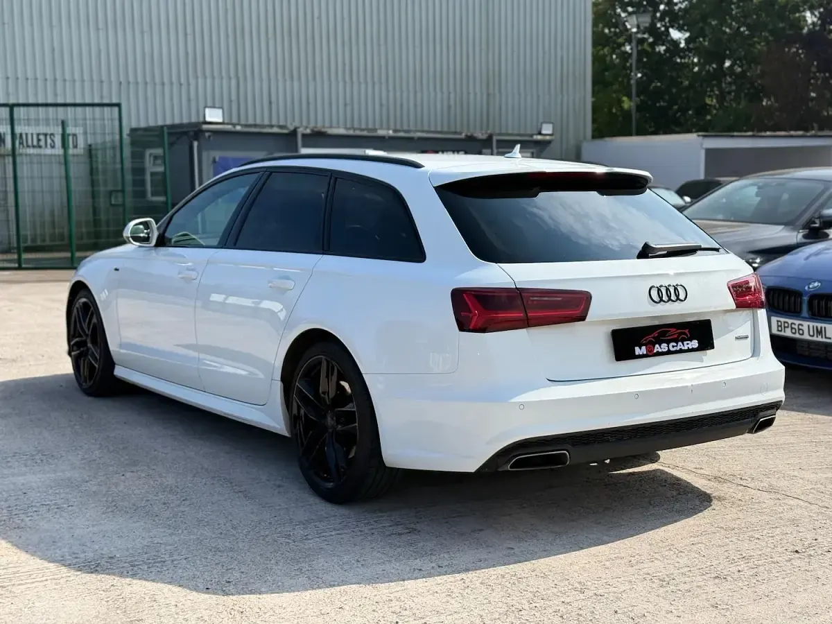 Used Audi A6 Black Edition 272 HP (200 kW) 2016 White Estate