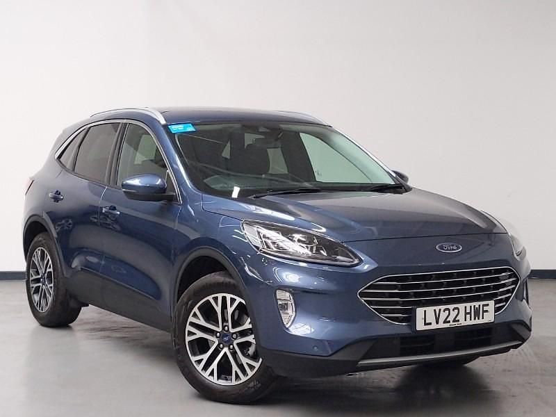 Blue Used 2022 Ford Kuga Titanium SUV | £18,498 (Fair price) - Image 1/4