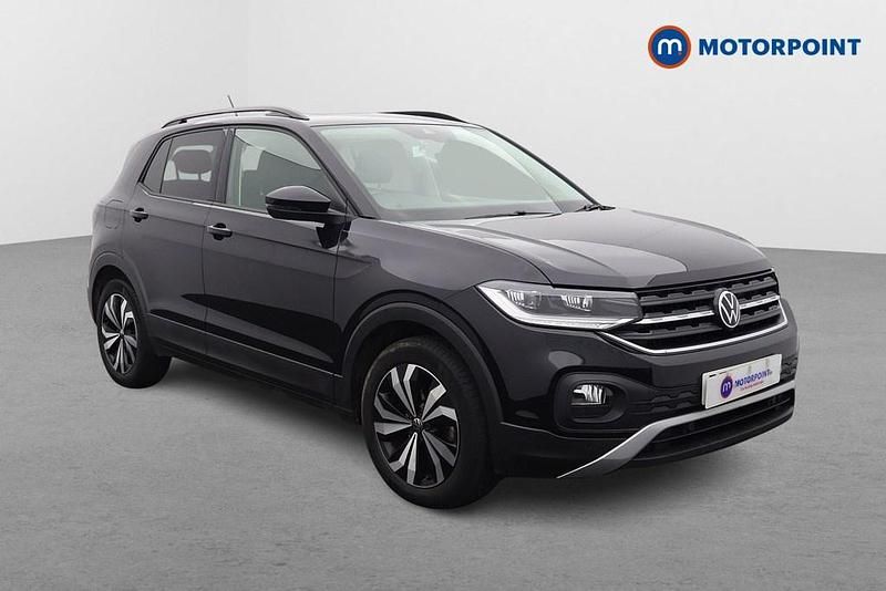 Black Used 2022 VW T-Cross Black Edition SUV | £16,549 (Fair price) - Image 1/4