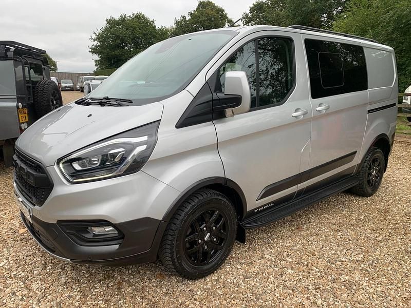 Used Ford Transit Custom 170 HP (125 kW) 2022 Silver Van