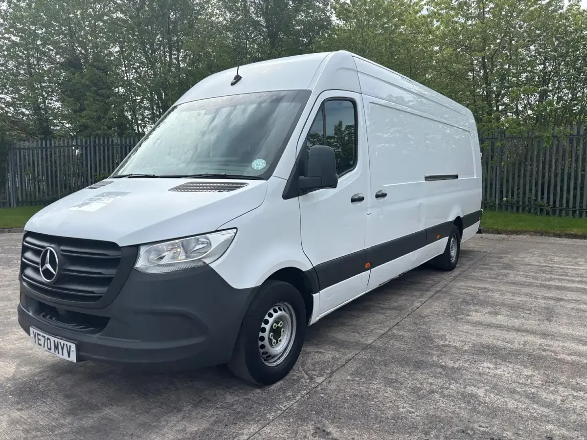 Begagnad Mercedes Sprinter Progressive 2020 Vit Van