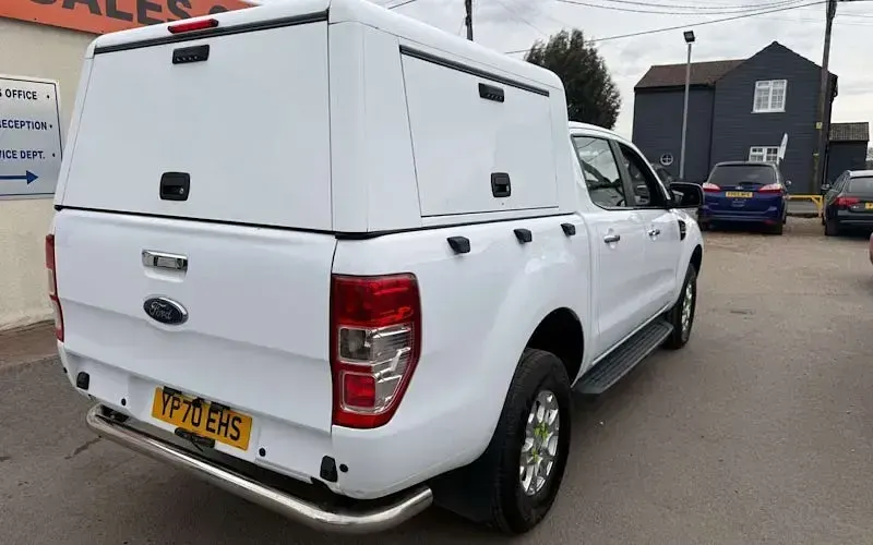 Used Ford Ranger XLT 170 HP (125 kW) 2020 White Pickup