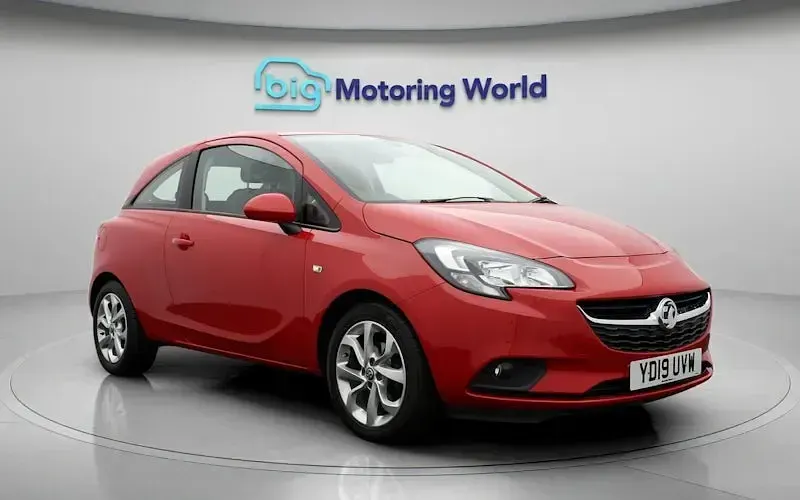 Used Vauxhall Corsa 75 HP (55 kW) 2019 Red Hatchback