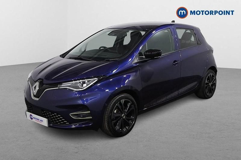 Used Renault Zoe Iconic 100 kW (136 HP) 2023 Blue Hatchback