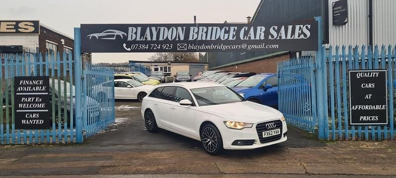 White Used 2012 Audi A6 Estate | £3,995 (Good price) - Image 1/4