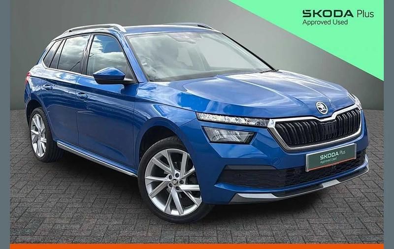 Used Skoda Kamiq SE L Executive 115 HP (84 kW) 2024 Blue SUV