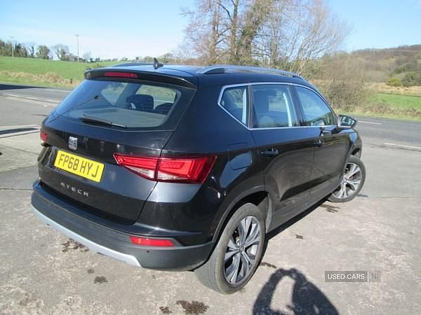 Used Seat Ateca SE Technology 115 HP (84 kW) 2019 Black SUV