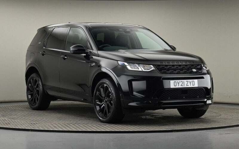 Exterior paint santorini black Used 2021 Land Rover Discovery Sport R-Dynamic SUV | £25,800 (Good price) - Image 1/4