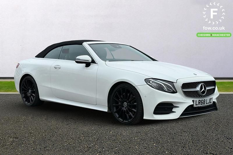 White Used 2018 Mercedes E220 Active Cabriolet | £18,999 (Good price) - Image 1/4