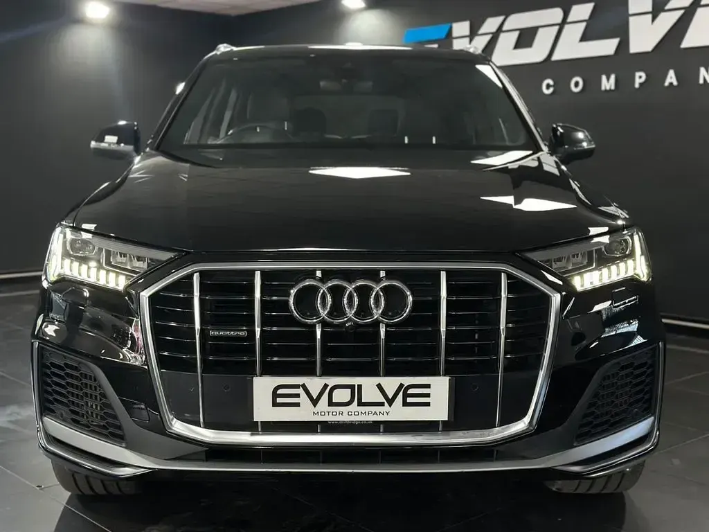 Used Audi Q7 S-Line 340 HP (250 kW) 2022 Black SUV