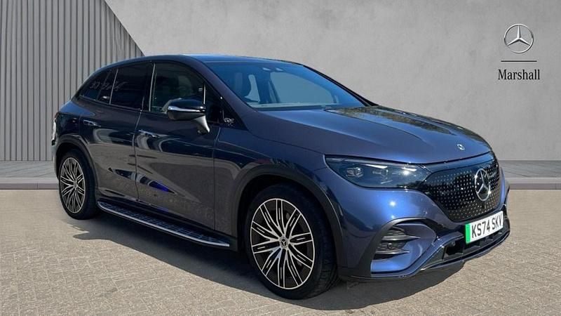 Blue Used 2024 Mercedes EQA350 AMG line SUV | £56,480 - Image 1/4
