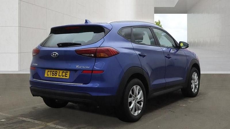 Used Hyundai Tucson SE 132 HP (97 kW) 2019 Blue SUV