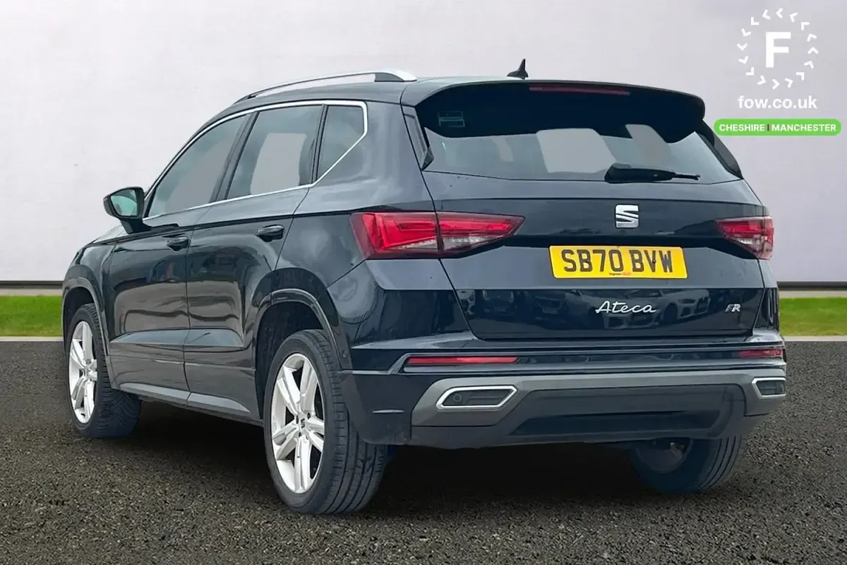 Używany Seat Ateca FR 150 KM (110 kW) 2021 Czarny SUV